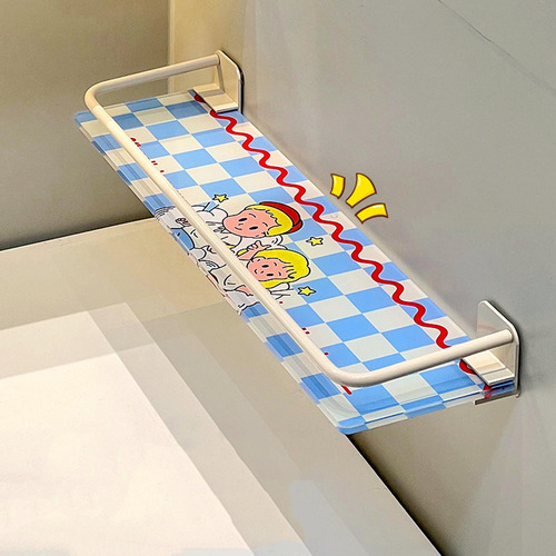 Estante De Ducha Organizador De Almacenamiento De Baño Azul