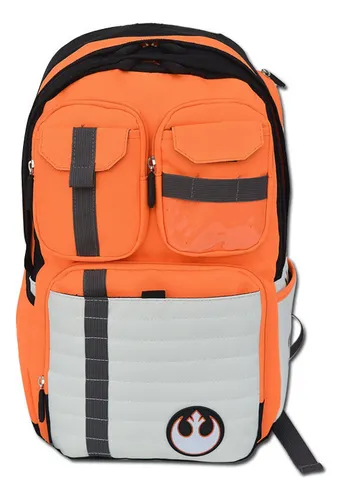 Mochilas naranjas mochilas escolares para hombres y mujeres