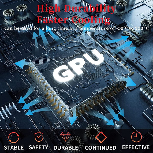 Imagen 5 de 6 de Pasta Termica Para Cpu Gpu Transistores Alta Calidad