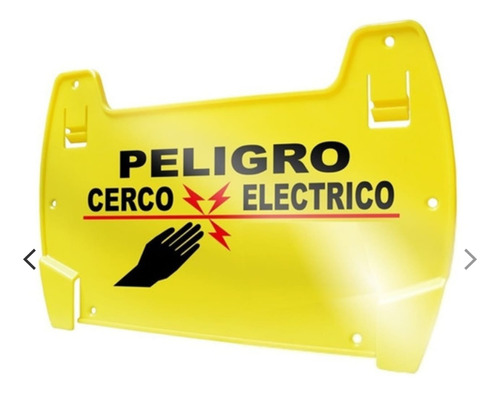 Letrero Para Cerco Eléctrico Como Advertencia 