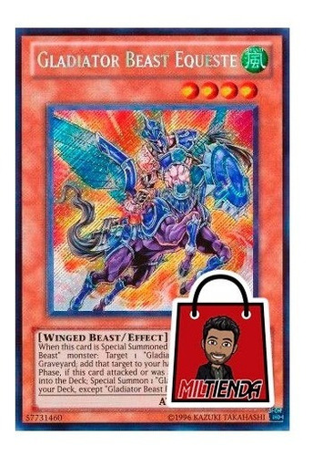 Gladiator Beast Equeste - Secret Rare - Miltienda - Yugioh