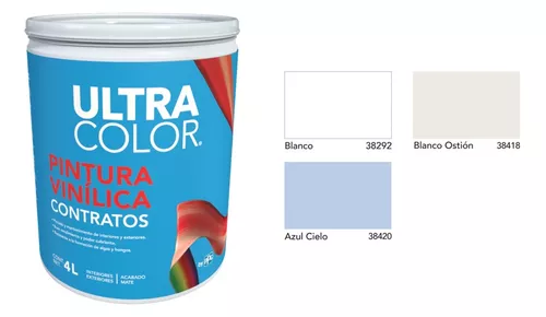 Cubeta De Pintura Vinilica Lavable 19lt