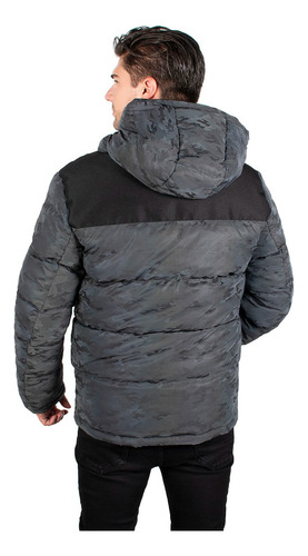 Chamarra Para Hombre Capitonada Con Gorro Fijo Greenlander