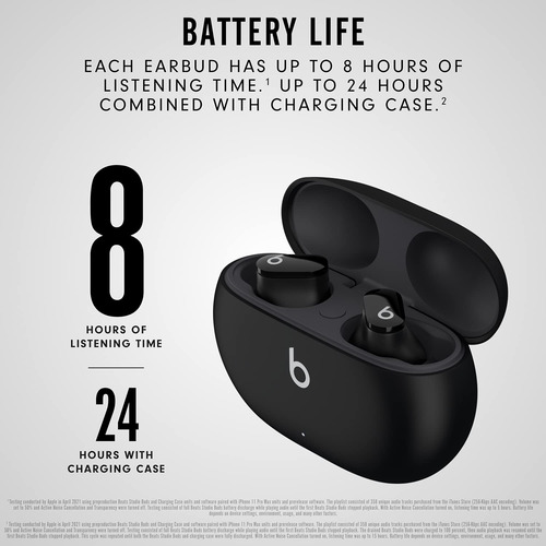 Auriculares Inalámbricos Con Cancelación De Ruido Negro