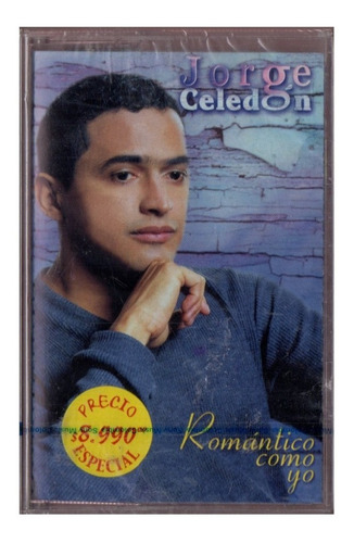 Cassette Jorge Celedon Romantico Como Yo-nuevo-colombia