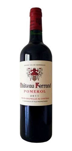 Vino Tinto Chateau Ferrand Pomerol 750 Ml*