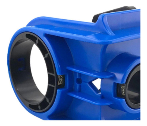 Kit De Instalação De Fechadura De Porta Com 2 Buchas Azul
