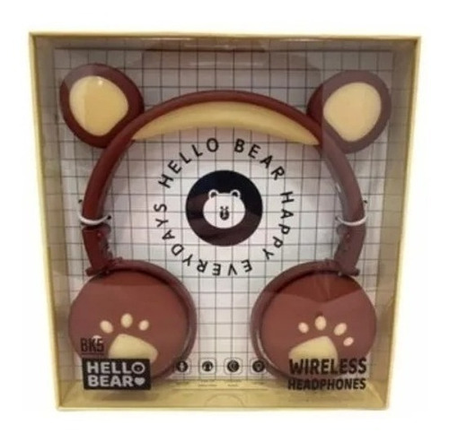 Audifonos Hello Bear Ear Headphones Oso