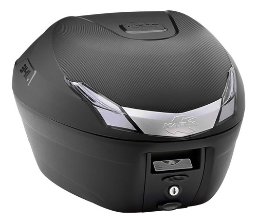 Baul Trasero Moto P/1 Casco 34 Lts Con Base Universal