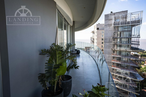 Departamento Con Increíbles Vistas Al Río En Piso 15 En Alquiler