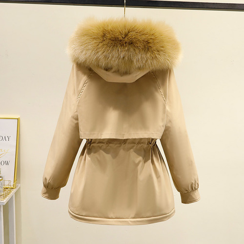 Abrigo De Invierno Para Mujer Abrigo Con Capucha De Felpa