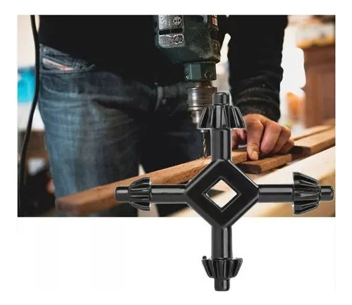 Llave Mandril 4 En 1 Taladro Multifunción Cuatro En Uno