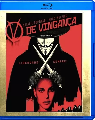 Blu Ray - V De Vingança - ( V For Vendetta ) James Mcteigue