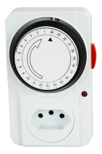 Timer Temporizador Analógico 24 Horas 110v/220v