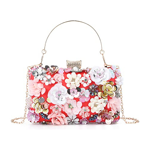 Lui Sui Mujeres Elegance Floral Evening Bolsos De Bolso De B