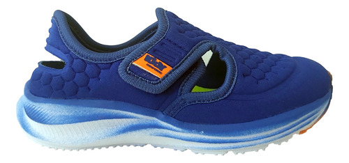 Tênis Infantil Masculino Energy Kidy 0416019 Azul/laranja