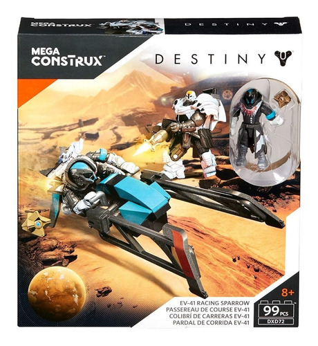 Destiny Colibri Carreras Ev-41 Mega Construx Sparrow 99pzs 