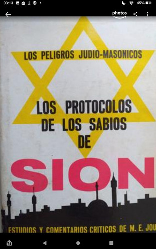 Los Mensajes De Los Prtocolos De Los Sabios Del Sion.
