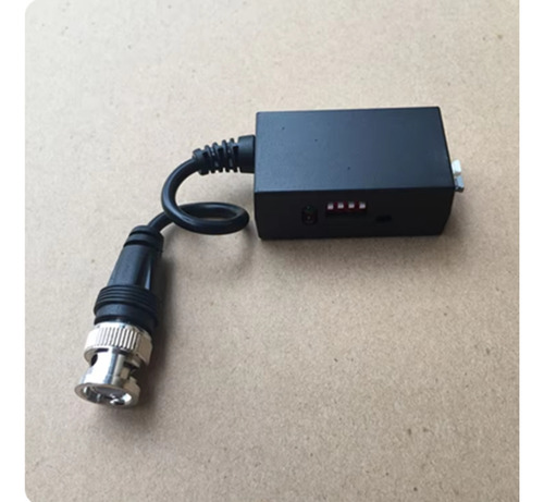 Transmisor De Vídeo Utp Activo Dc12v 1 Canal Balun Bnc Video