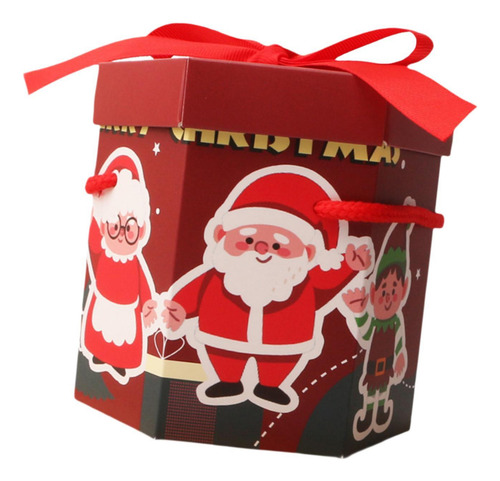 2 Caja De Regalo De Navidad, Contenedor De Dulces