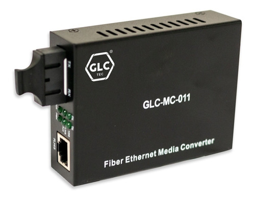 Media Converter Fibra Sm 10/100 Glc 80km 1310 Nm