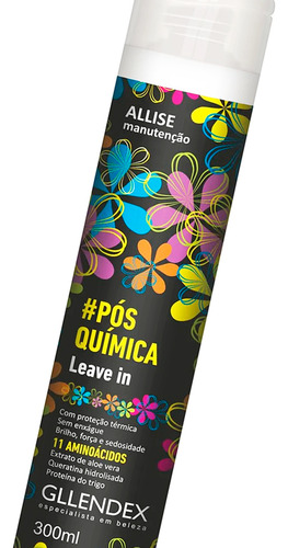Gllendex Allise Pos Quimica Shampoo + Leave In Crema 3c