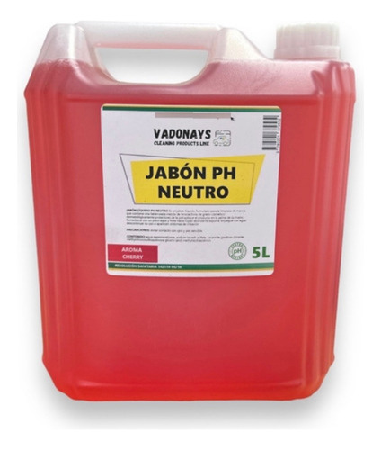 Jabon Ph Neutro Aroma A Cherry 5 Litros