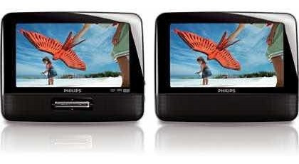 Reproductor De Dvd Portátil Philips Modelo Pd7013/55