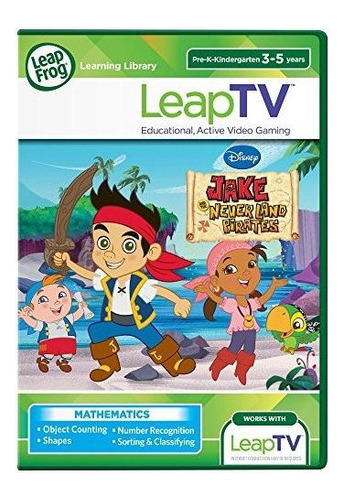 Juguete Leapfrog Leaptv Disney Jake Y The Never Land Pirates