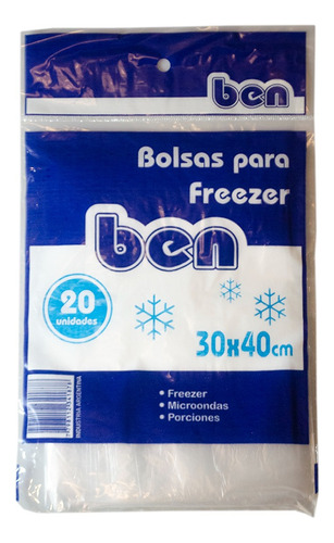 200 Bolsas Aptas Para Freezer Y Microondas 30x40cm Cocina