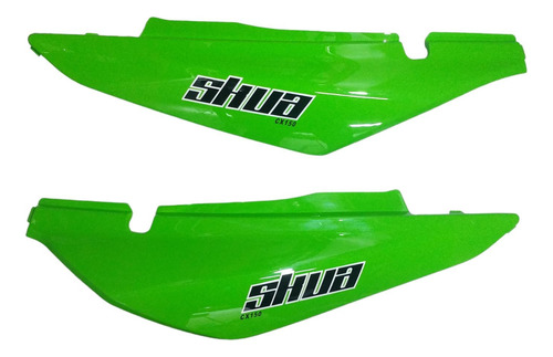 Juego Cacha Bajo Asiento Motomel Skua Cx150 Verde Zeta Motos