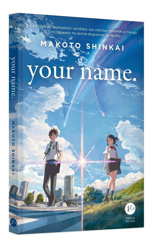 Imagem 1 de 3 de Your Name Light Novel - Volume Único! Verus Editora Lacrado!