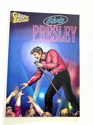 Revista História Elvis Presley Em Quadrinhos 2008 Em Inglês