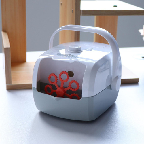 Máquina De Burbujas Recargable Para Fiesta De Cumpleaños