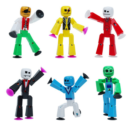 Zing Stikbot Avatar Series 1, Juego De 6 Figuras De Acción