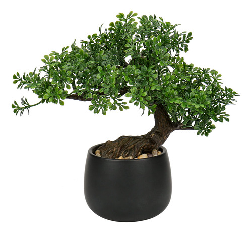 Arbol Bonsai Artificial, Enebro, Plantas Falsas Para Interio