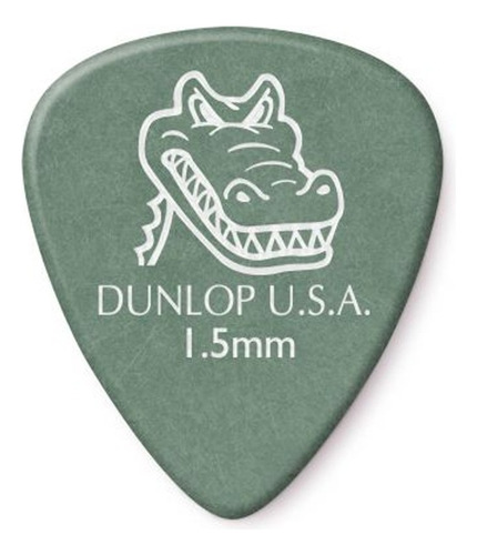 Púas Jim Dunlop Cocodrilo Gator C/ Grip 417r Pack X6 Oferta