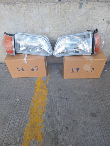 Faros Toyota Starlet 1992 1993 1194 1995 1derecho Izquierdo 