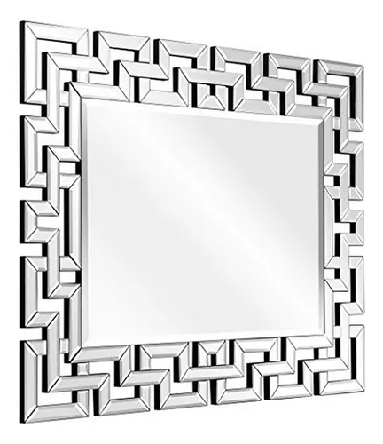 Espejo Rectangular Antiguo 31 X40 Para Baño, Dormitorio Y S