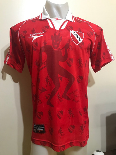 Camiseta Independiente Topper 1997 1998 Usuriaga 7 Diablitos (Usado)