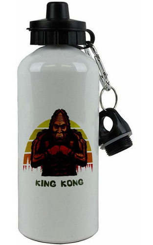 Botella Aluminio Hoppy Doble Tapa King Kong Ar6