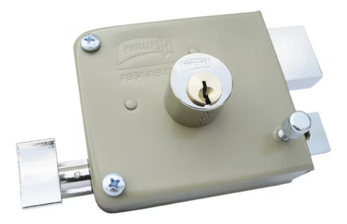 Cerradura Sobreponer Phillips Modelo As-715 Cl Izquierda Phi Color Beige