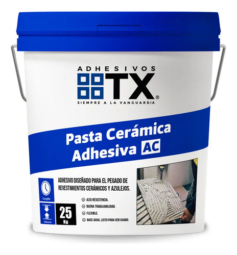 Adhesivo Cerámico Ac Pasta 25kg Tx