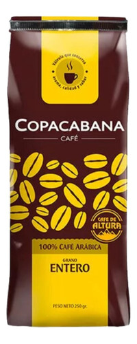 Café Grano Entero Copacabana - 250g