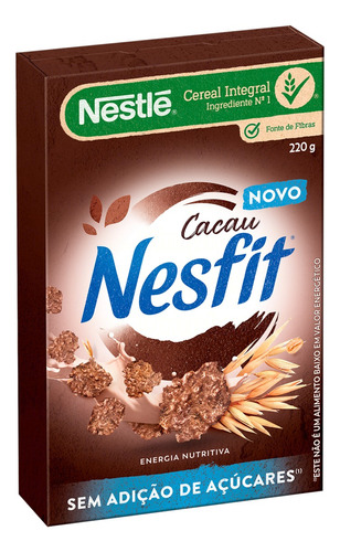 Cereal Matinal Integral Cacau Nesfit Caixa 220g