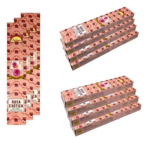 Sahumerio Parimal Masala Fruit X6 Unidades Fragancia Exotic Rose