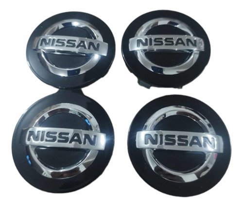 Centro De Rin Nissan 54 Mm Originales (4 Piezas )