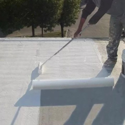 Imagen 2 de 10 de Flexcoat Tela P/impermeabilizar Techos (rollo) 1,10m X 50m