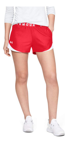 Under Armour Play Up 3.0 Shorts Para Mujer Rojo Xs