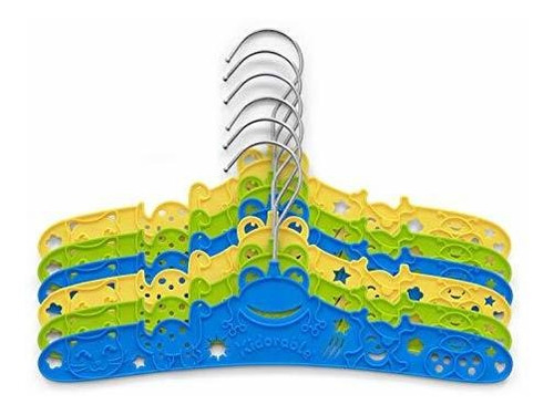 Kidorable - Juego De Perchas De Plástico Para Niños